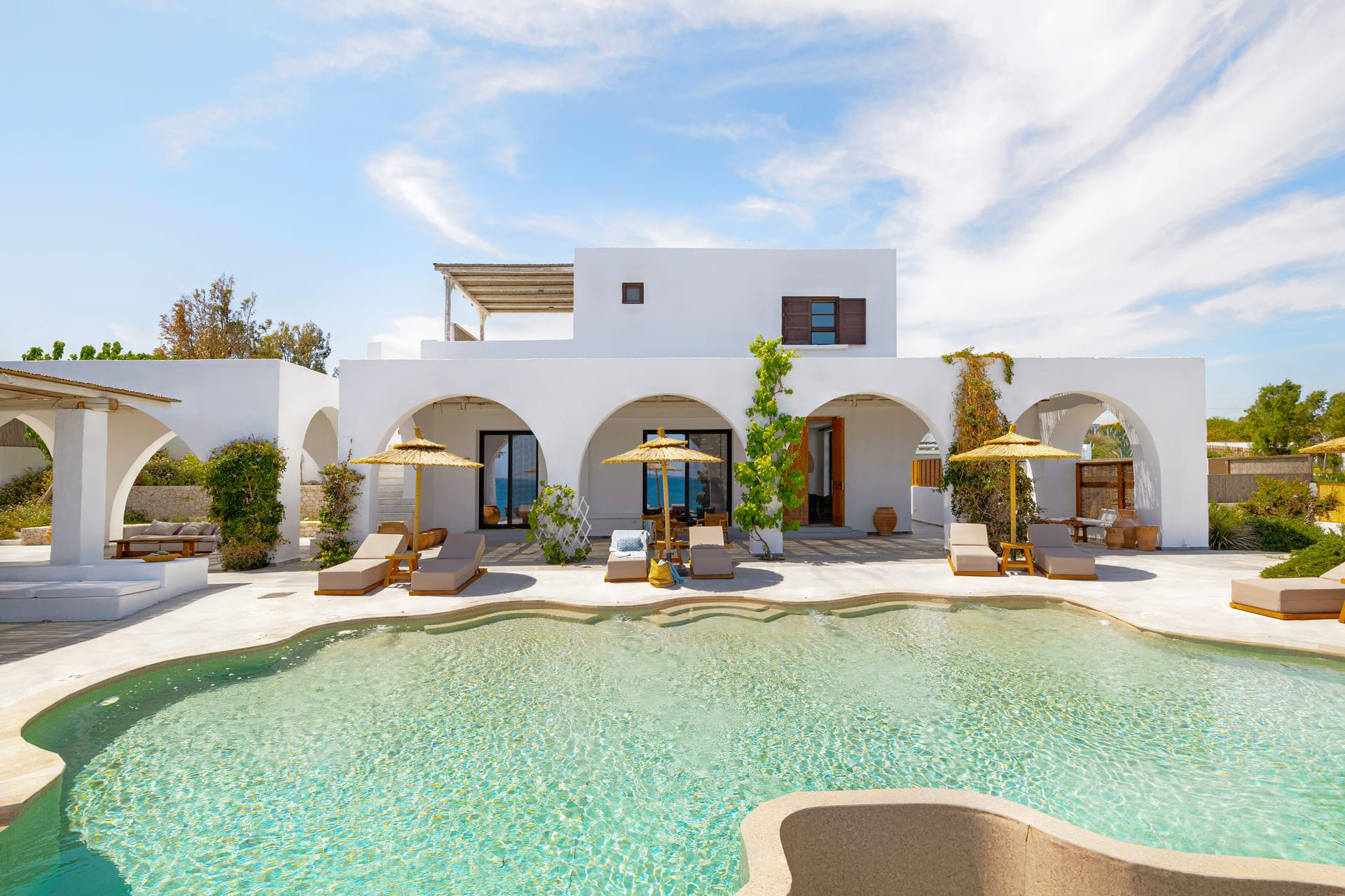 Beachfront Villa Crystalia